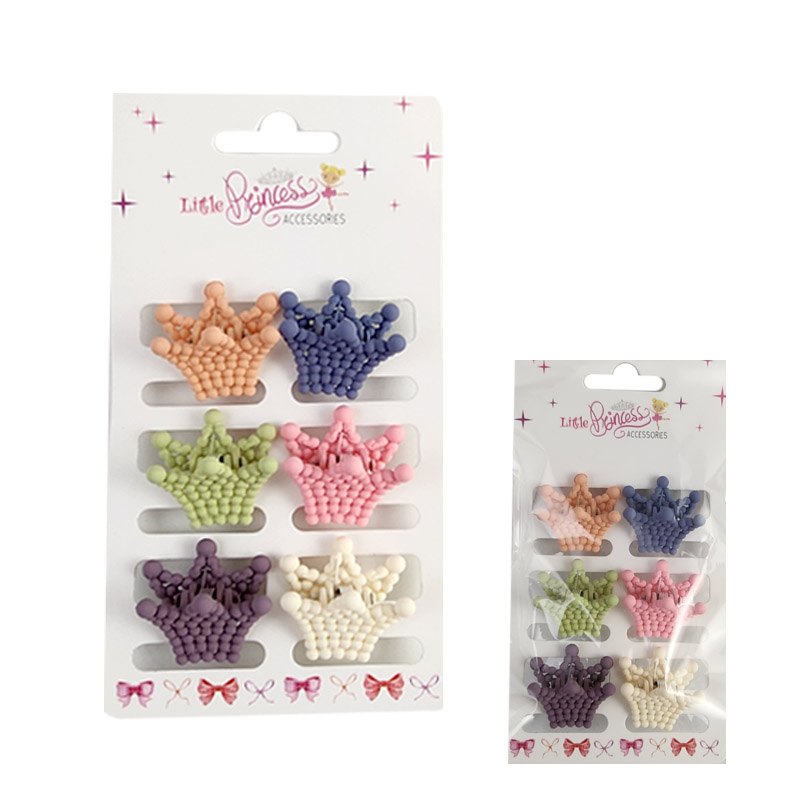 Kids Hair Claw 6pc