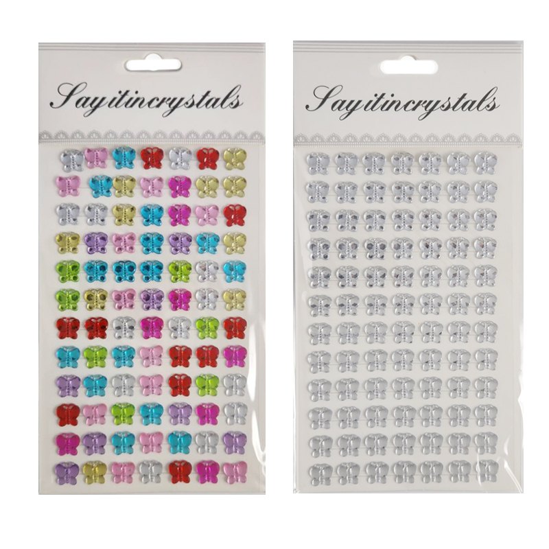 Stickers Dimonte Butterflies Assorted Assorted Colours