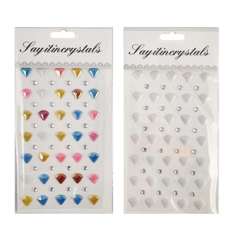 Stickers Diamonds & Diamontes 2 Assorted