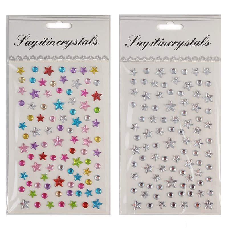 Stickers Diamantes & Stars 2 Assorted