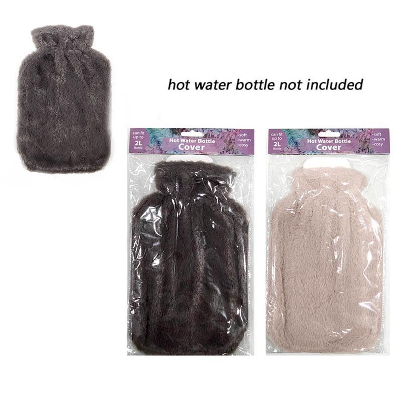Hot Water Bottle Cover Fluffy 34x18cm