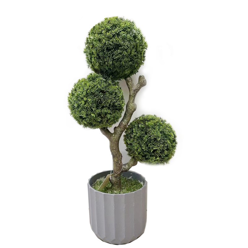 Artificial Cypress Ball Tree 50cm