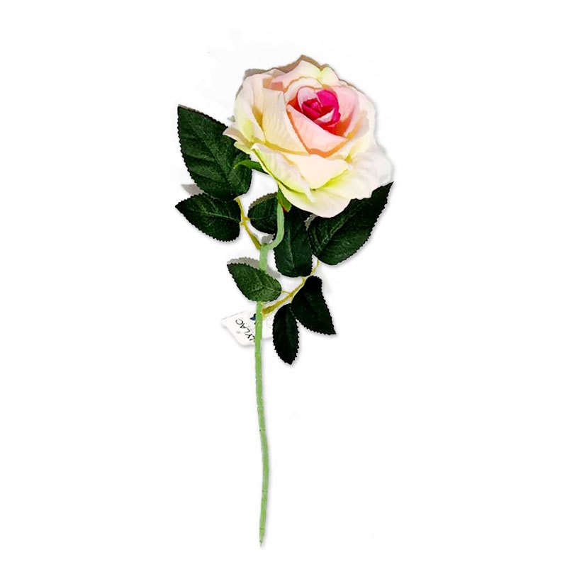 Flower Single Rose 9.5x50cm Pink