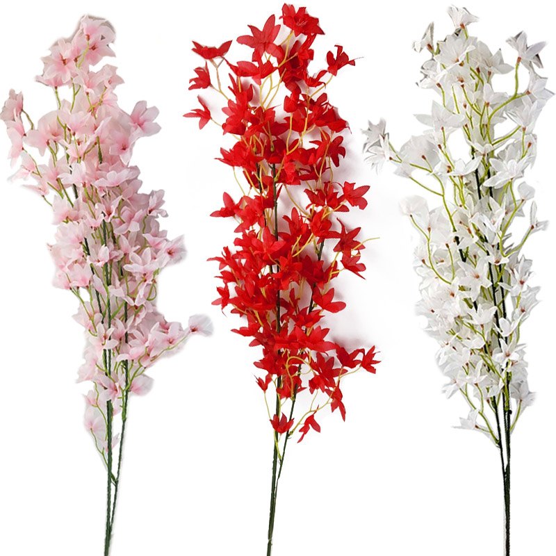 Spring Flowers 3branch 110cm Assorted Colours