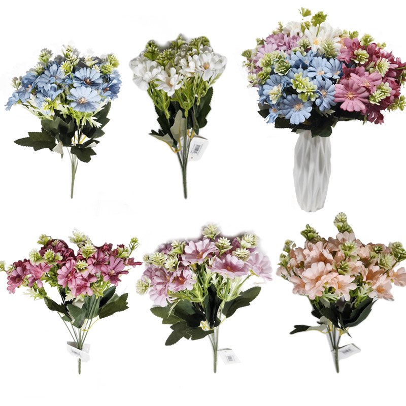 Flower Bunch - Crysanthemum 7 Hd Assorted Colours