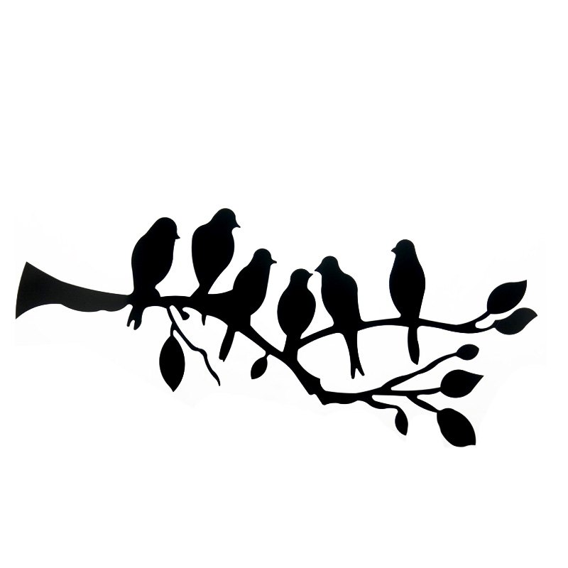 Iron Wall Art Birds100x38.5cm