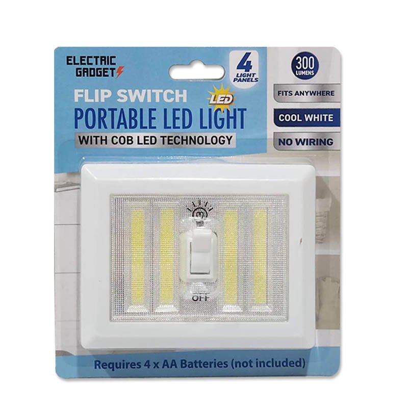 LED Flip Switch 4 Panel