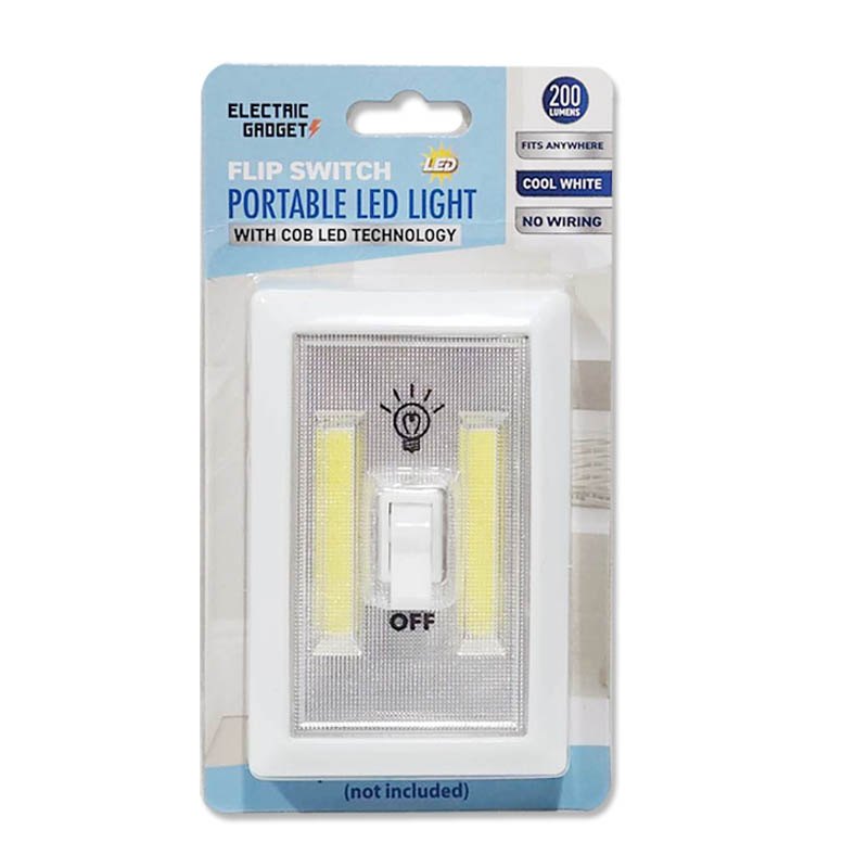 LED Flip Light Switch 2 Panel
