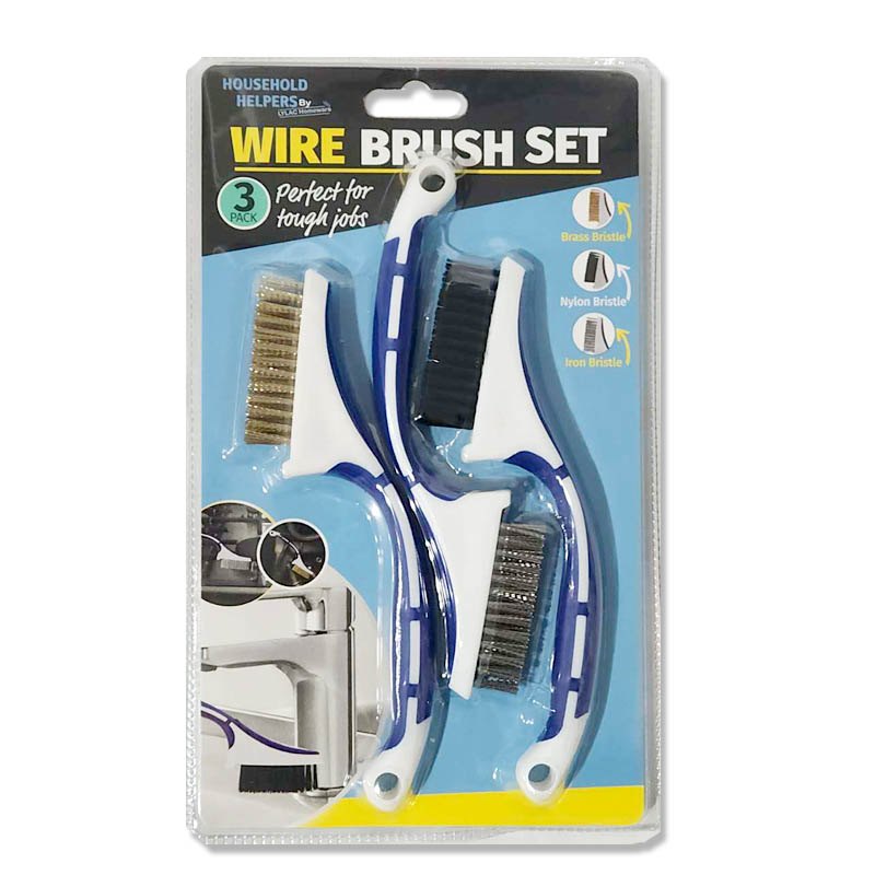 Clean Wire Brush Set 3pc