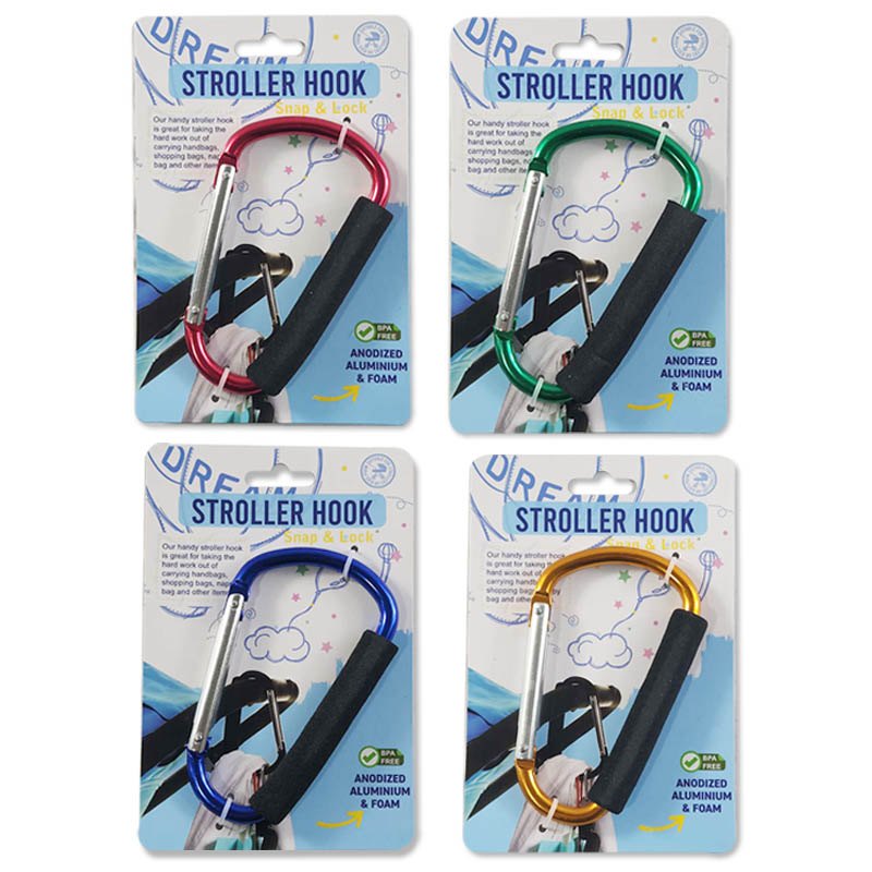 Carabiner Snap and Lock 12cm 4colors