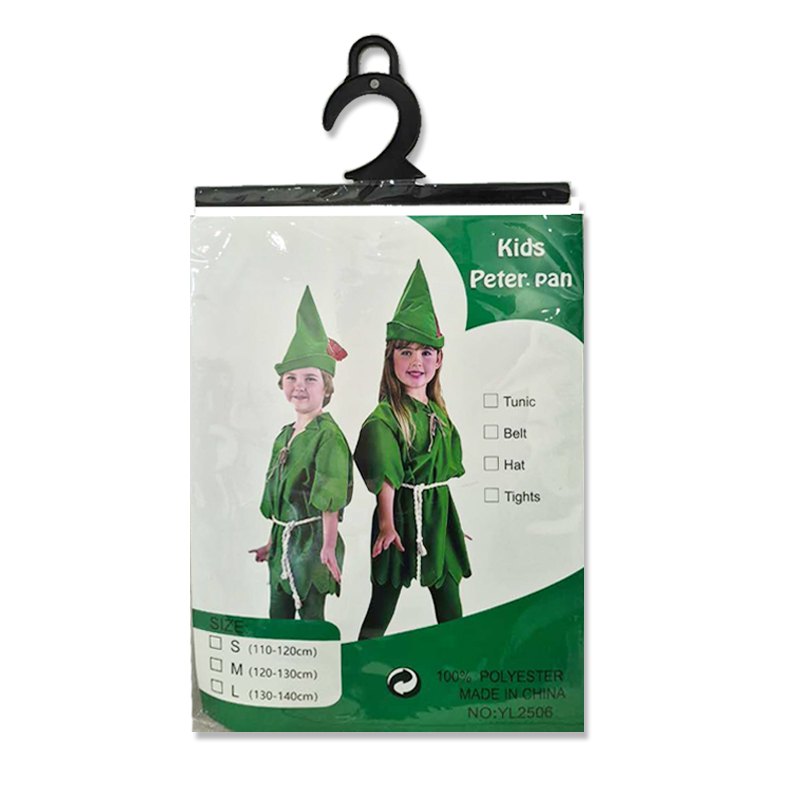 Kids Costume Peter Pan 3sizes