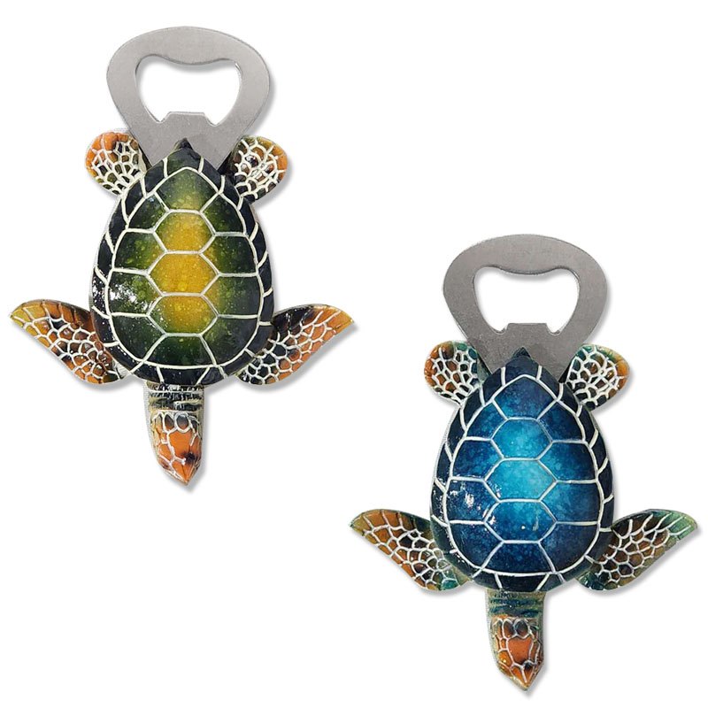 Resin Turtle Bottle Opener 7x9.5cm