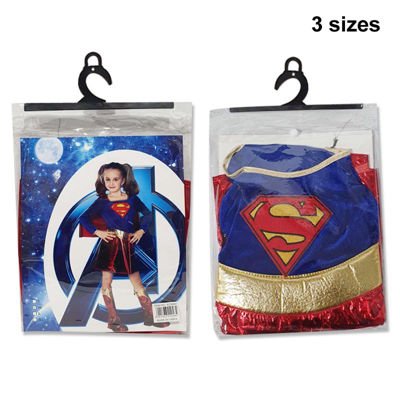 Kids Costume Super Girl 3Sizes