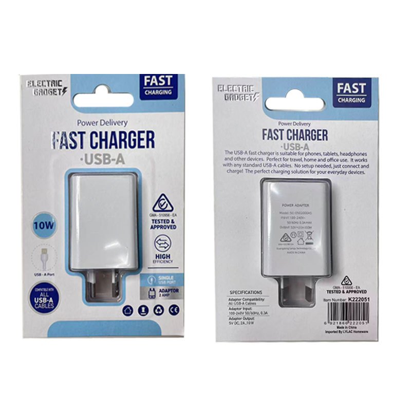 Power Adapter 10W Usb-a Saa