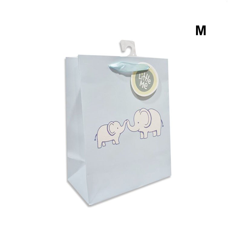 Gift Bag Baby Elephant M: 18x23x10cm