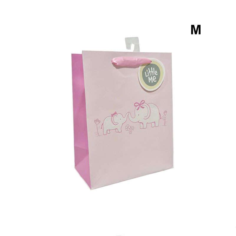 Gift Bag Baby Elephant M: 18x23x10cm