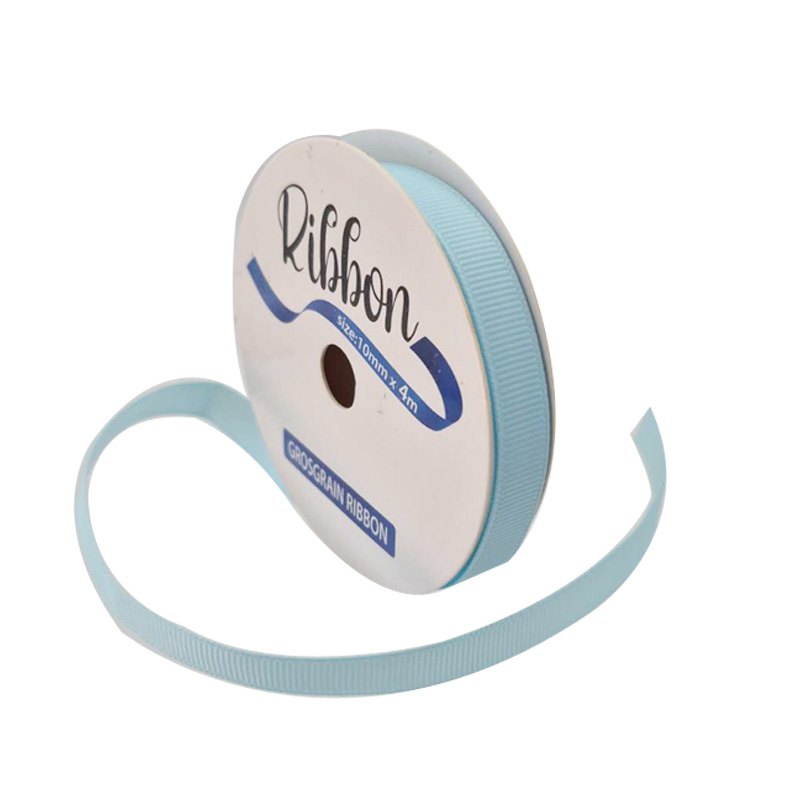 Ribbon Grosgrain 10mmx4m L. Blue