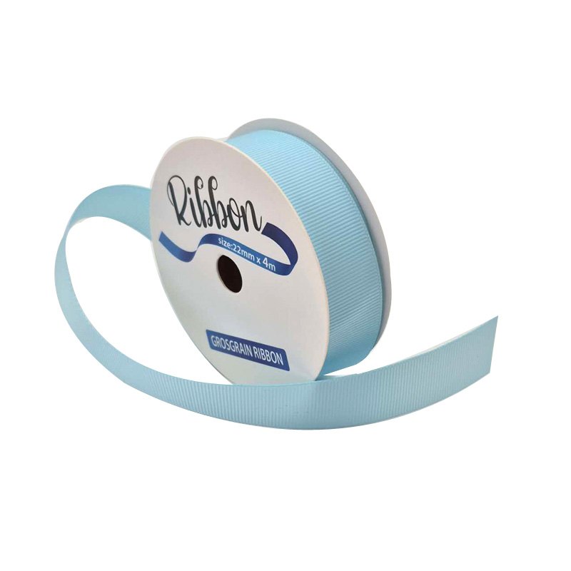 Ribbon Grosgrain 22mmx4m L. Blue