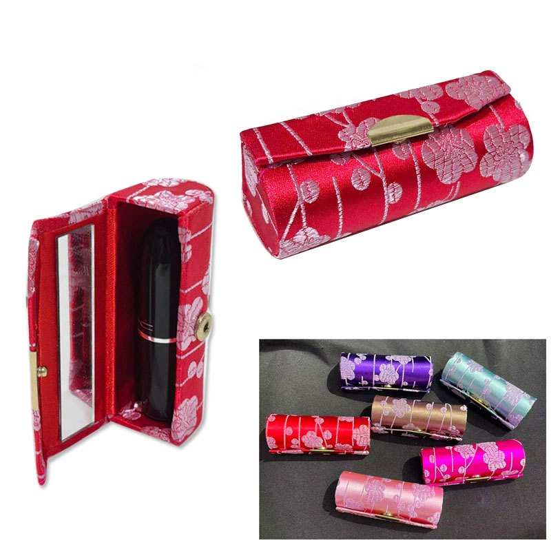 Chinese Lipstick Case 4x9cm Assorted
