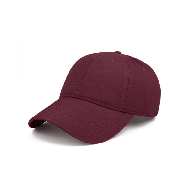Baseball Cap Marone Cotton
