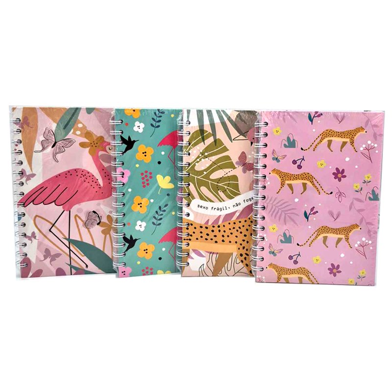 Notebook A5 100Shts 4 Assorted