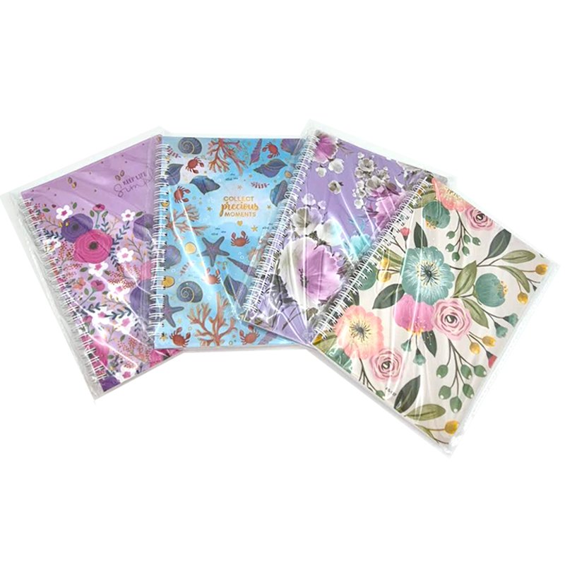 Notebook A5 80Shts 4 Assorted