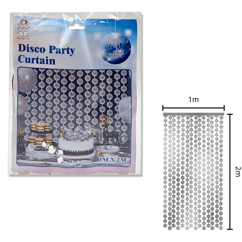 Disco Party Curtain 1m X 2m
