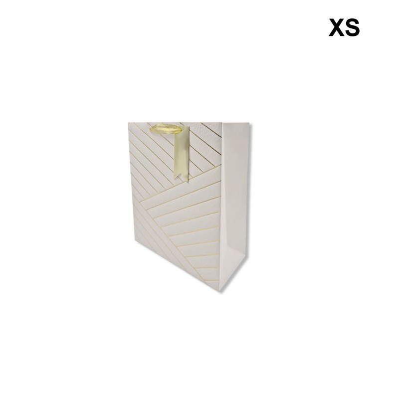Gift Bag Embossed Gold Stamp XS 11.1x13.7x6.2cm
