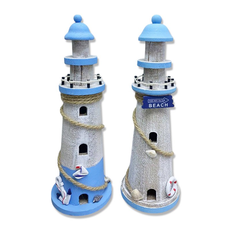 Light House 10x30cm 2 Assorted