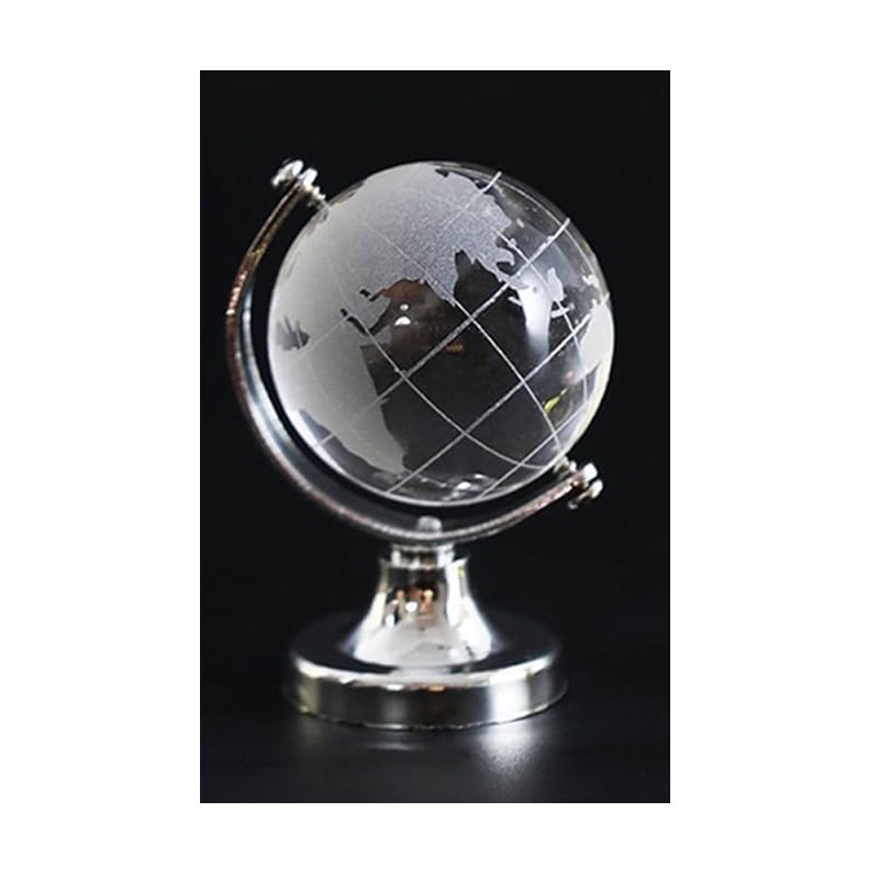 Crystal Mini World Globe 4cm