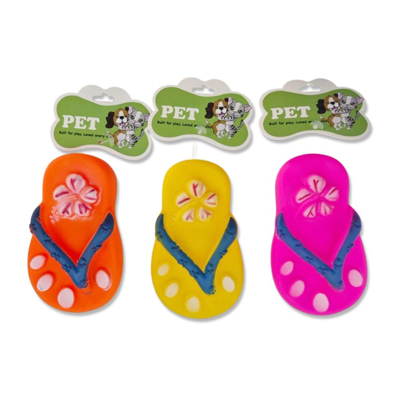Pet Toy Slipper 12cm