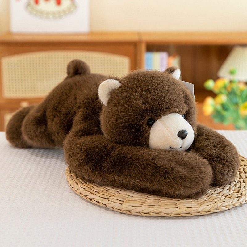 Plush Toy Lying Bear 30cm
