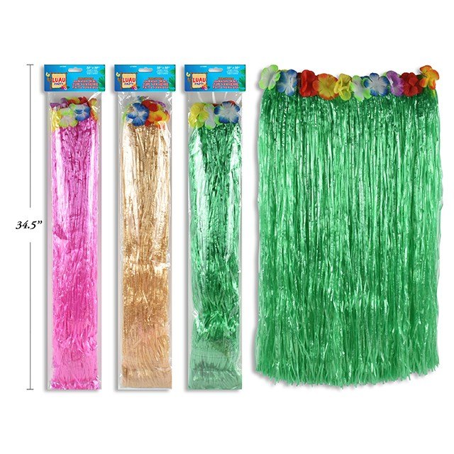 Hawaii Skirt 81cmL 76cm Waist Adult Size