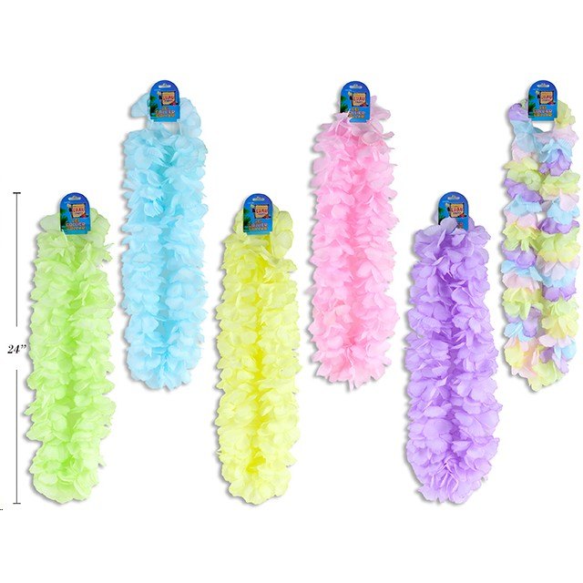Hawaii Hibiscus Leis Pastel Colors