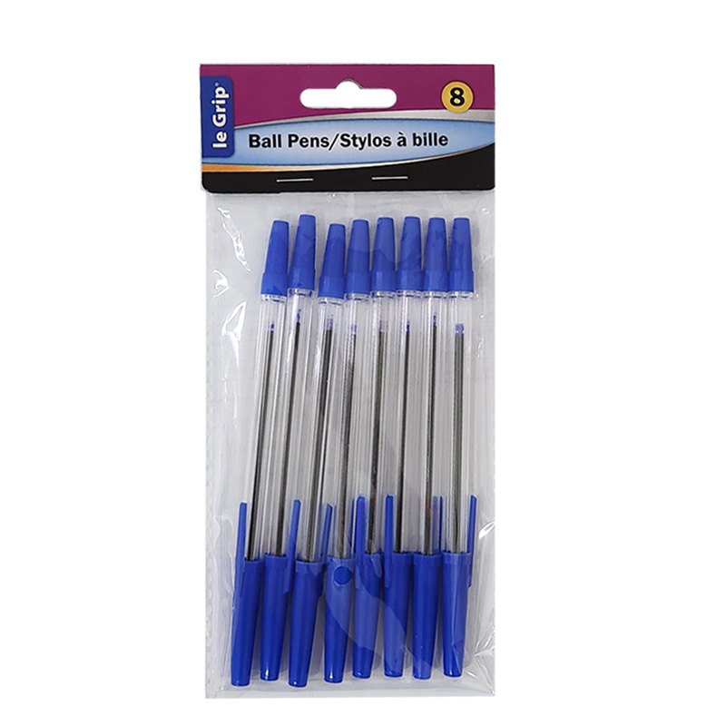 Ball Pen 8 Blue Ink
