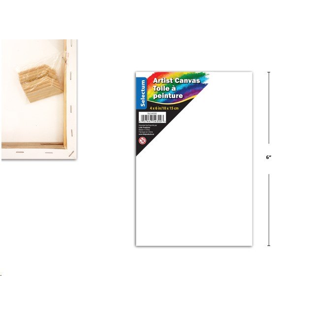Art Canvas 4x6" 280GSM