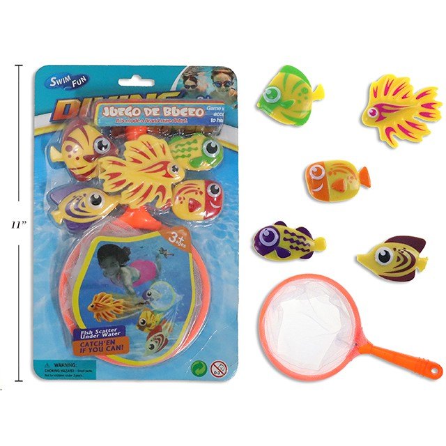 Swimming Diving s/6 Fish Hunter Game 23cm