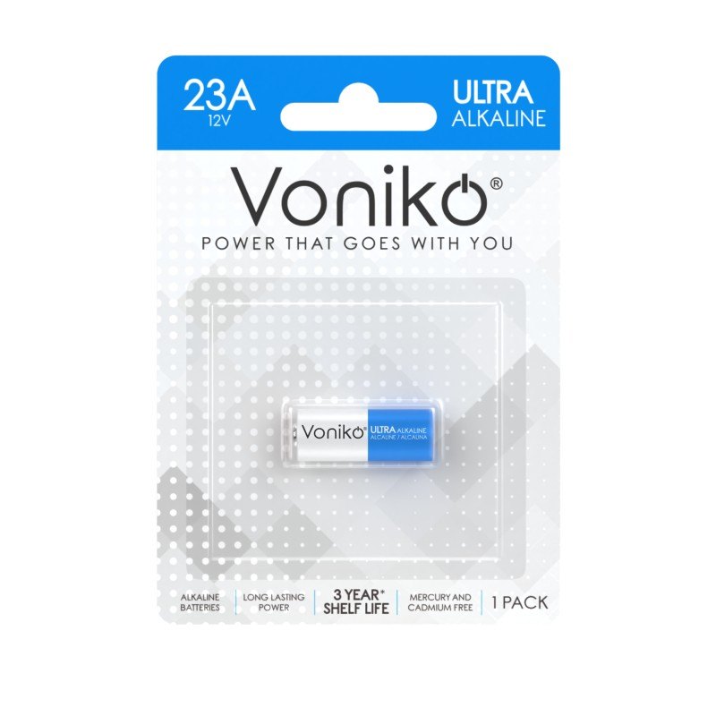 Voniko Ultra Alkline Battery 23A 1pc