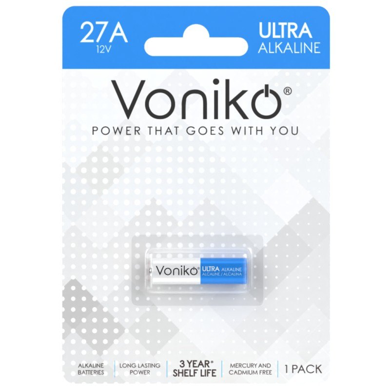 Voniko Ultra Alkline Battery 27A1PC