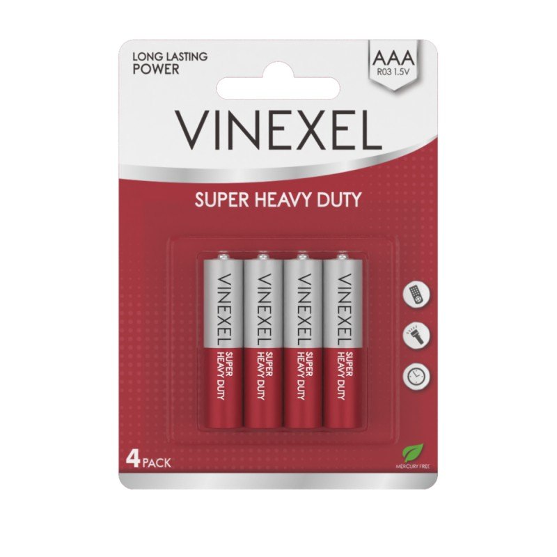 Vinexcel Super Heavy Duty Battery AAA 4pc