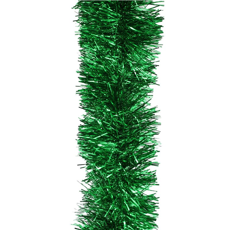 Christmas Tinsels 11cm 2m Extra Dense Green