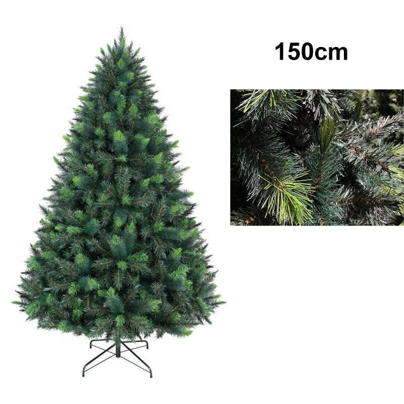 Christmas Tree 3 Mixed Leaf 150cm 544tips