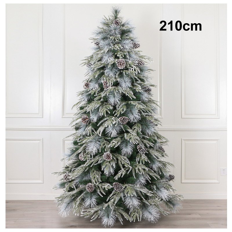 Christmas Tree Snowy PE 210cm 863tips