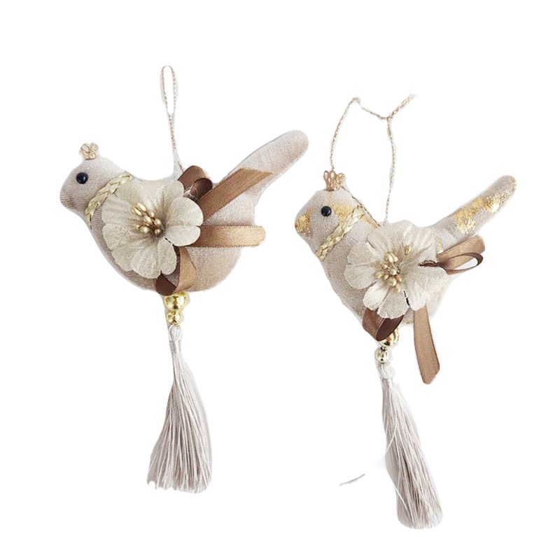 Christmas Champagne Bird 2 Assorted 10x3x18cm