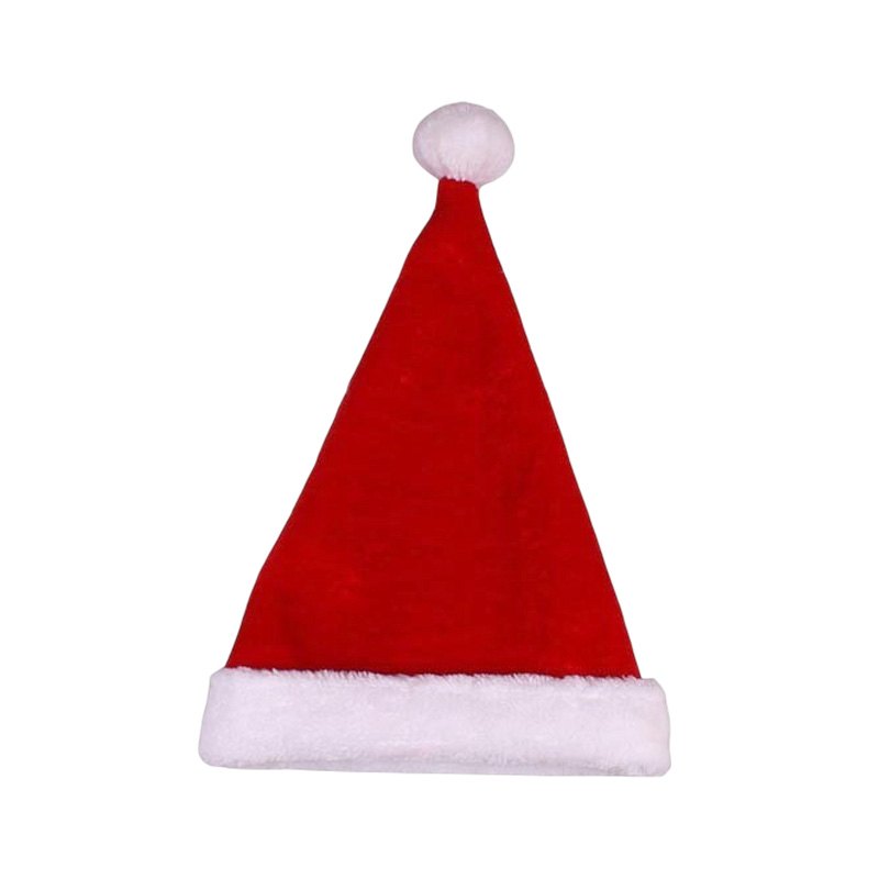 Christmas Santa Hat Plush Adults Size 33x44cm