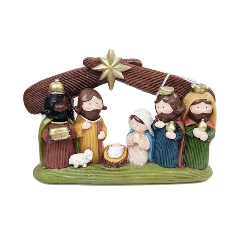 Christmas Nativity Cute Version 18x12x4.5cm