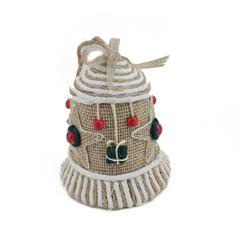 Christmas Hemp Bell 26x12cm