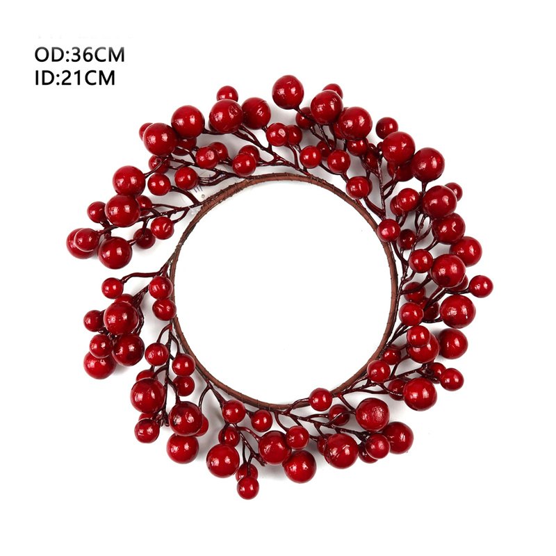 Christmas Berry Wreath 21/36cm