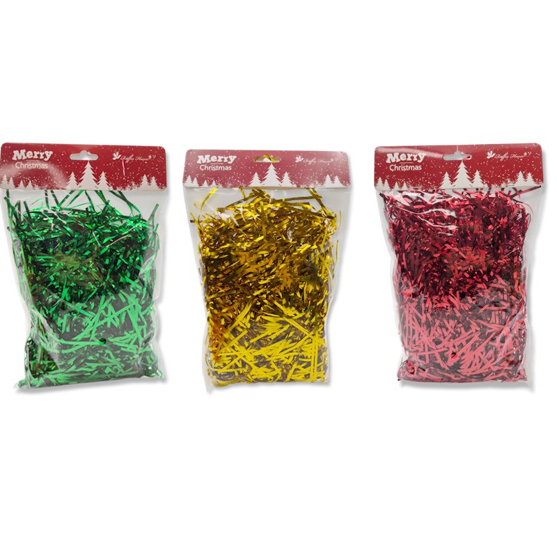 Christmas Shreds PVC 2.5mm 30g Assorted Colours