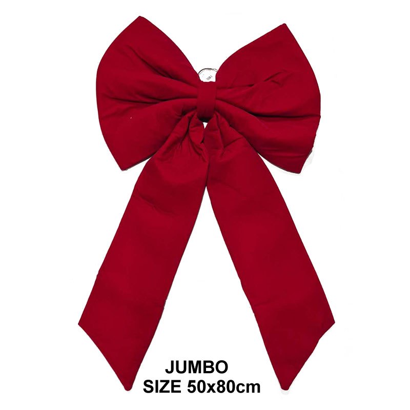 Christmas Bow Jumbo 50x80cm